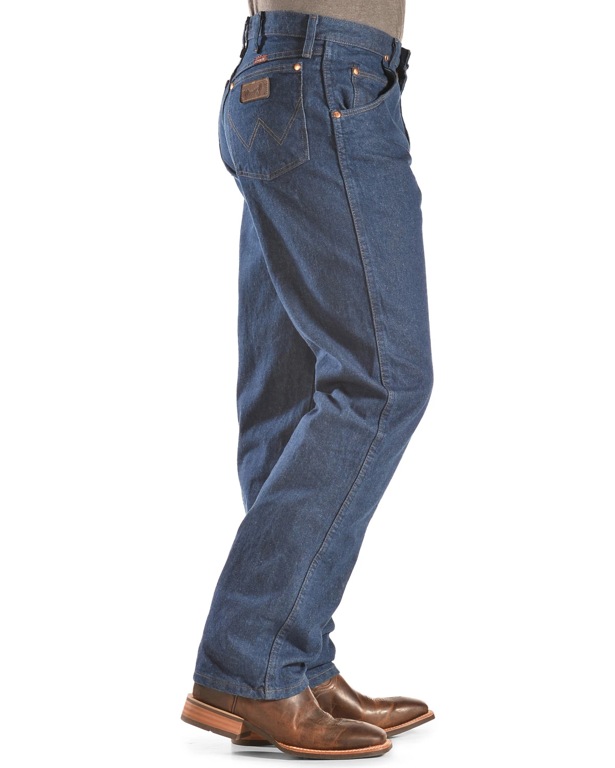 Wrangler 31MWZ Cowboy Cut Relaxed Fit Prewashed Jeans 2 Wrangler 31MWZ Cowboy Cut Relaxed Fit Prewashed Jeans - Image 2