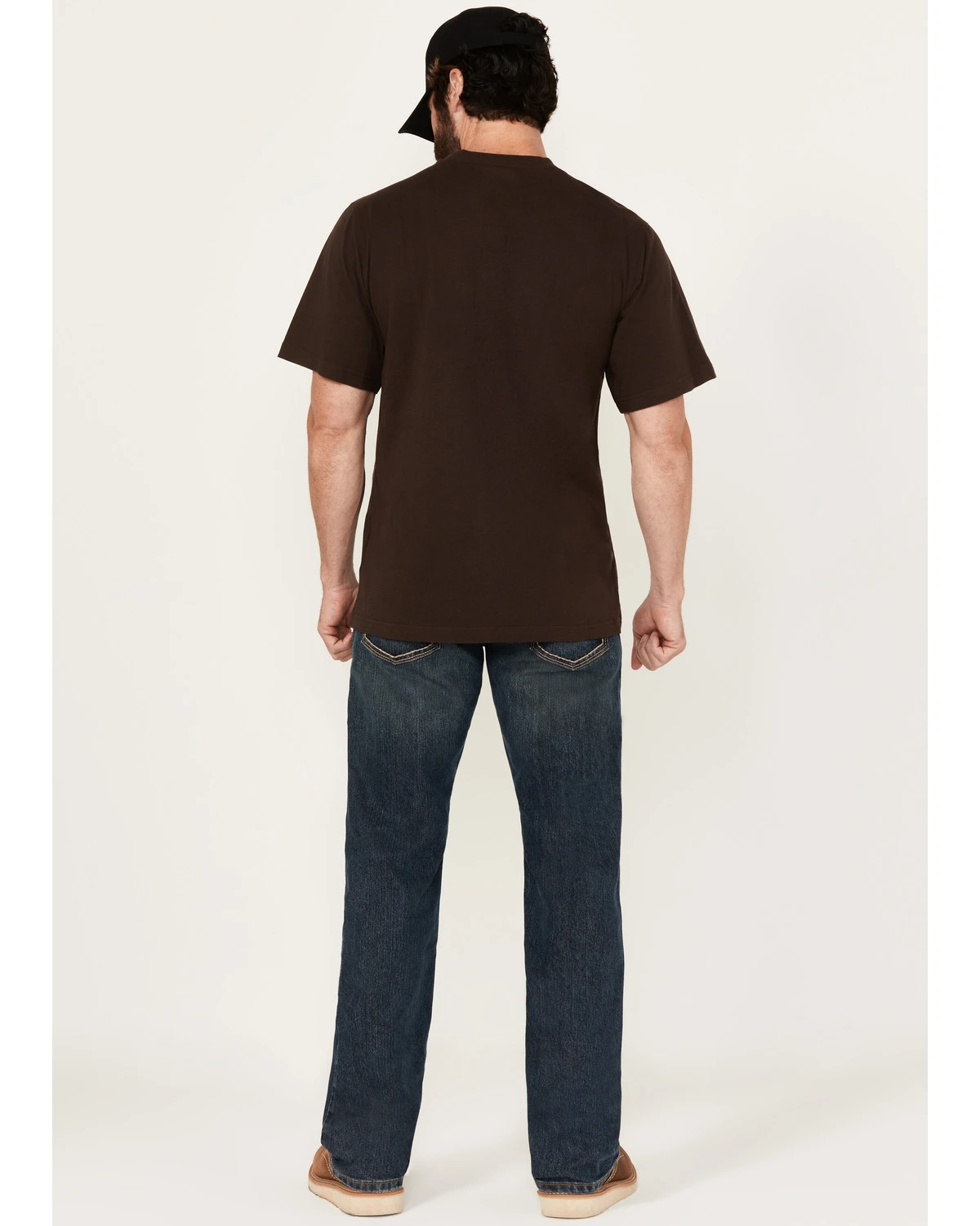 Ariat Men's Rebar M5 Durastretch Dark Wash Low Rise Straight Jeans 5 Ariat Men's Rebar M5 Durastretch Dark Wash Low Rise Straight Jeans - Image 5