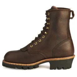Chippewa Men's Waterproof Insulated 8" Logger Boots - Steel Toe -Fashion Clothing Store 050B09 B3 LT