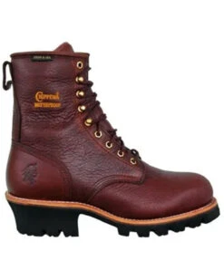 Chippewa Men's Waterproof Insulated 8" Logger Boots - Steel Toe -Fashion Clothing Store 050B09 B3 P2