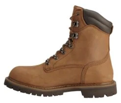 Chippewa Men's Heavy Duty Waterproof & Insulated Aged Bark 8" Work Boots - Steel Toe -Fashion Clothing Store 050G26 D7 LT