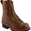 Chippewa Men's Lace-Up Logger Boots - Steel Toe