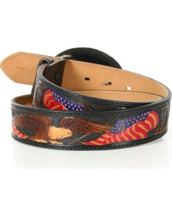Tony Lama Men's American Heritage Eagle Belt -Fashion Clothing Store 1000007712 200 P2