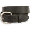 Tony Lama Basic Black Leather Belt - Reg & Big