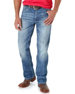 Wrangler 20X Men's No. 42 Vintage Slim Fit Bootcut Jeans -Fashion Clothing Store 2000033487 401 P2