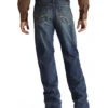 Ariat Men's Blue M3 Multi-Stitch Storm Jeans - Straight Leg