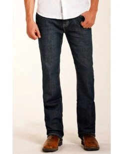Rock & Roll Denim Men's Pistol FR Straight Jeans -Fashion Clothing Store 2000213956 400 P2