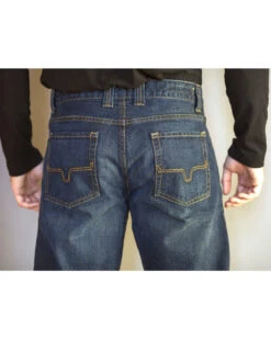 Kimes Ranch Men's Watson Mid Rise Relaxed Bootcut Jeans -Fashion Clothing Store 2000224709 402 D2