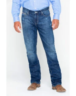 Cinch Men's Ian Dark Stonewash Slim Fit Boot Cut Jeans -Fashion Clothing Store 2000240164 402 P5