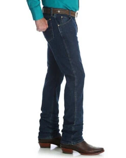 Wrangler Men's Premium Performance Cowboy Cut Vintage Stone Slim Jeans -Fashion Clothing Store 2000251625 402 P3