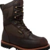 Ad Tec Men's 11" Cordura Waterproof 400G Leather Boots - Round Toe