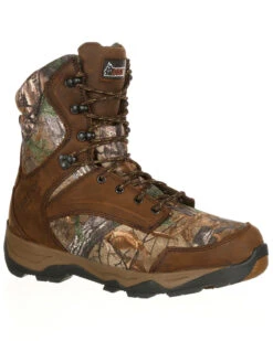 Rocky Men's Retraction Waterproof Insulated Outdoor Boots - Round Toe