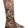Rocky Men's Low Country Waterproof Snake Boots - Round Toe