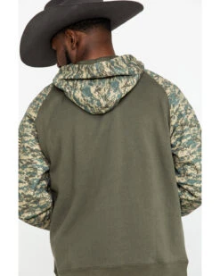 Ariat Men's Camo Patriot Hooded Sweatshirt -Fashion Clothing Store 2000281580 300 P5
