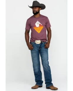 Rock & Roll Denim Men's X Stitch Double Barrel Relaxed Straight Jeans -Fashion Clothing Store 2000283474 400 P3