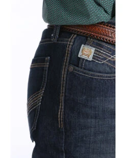 Cinch Men's Ian Med Rinse Slim Bootcut Jeans -Fashion Clothing Store 2000283585 402 P4