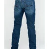 Cinch Men's Ian Medium Stone Wash Slim Boot Jeans