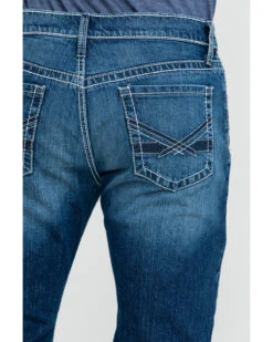 Cinch Men's Ian Medium Stone Wash Slim Boot Jeans -Fashion Clothing Store 2000288366 402 P5