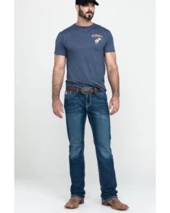 Cinch Men's Ian Medium Stone Wash Slim Boot Jeans -Fashion Clothing Store 2000288366 402 P6