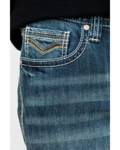 Rock & Roll Cowboy Men's Reflex Double Barrel Relaxed Bootcut Jeans -Fashion Clothing Store 2000289965 400 P4
