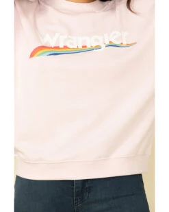 Wrangler Retro Women's Lilac High Rib Pullover -Fashion Clothing Store 2000308273 530 P5