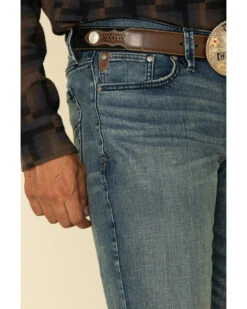 Moonshine Spirit Men's Deep Pockets Dark Wash Stretch Slim Boot Jeans -Fashion Clothing Store 2000312838 400 P4