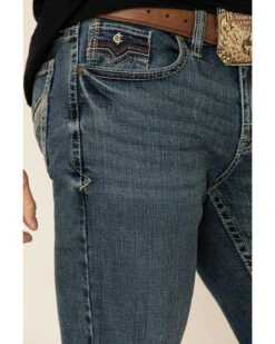 Cody James Core Men's High Roller Top Tier Medium Wash Stretch Slim Bootcut Jeans -Fashion Clothing Store 2000312860 400 P3