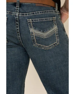 Cody James Core Men's High Roller Top Tier Medium Wash Stretch Slim Bootcut Jeans -Fashion Clothing Store 2000312860 400 P4