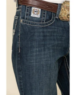 Cinch Men's White Label Performance Dark Relaxed Straight Jeans -Fashion Clothing Store 2000323611 402 P5