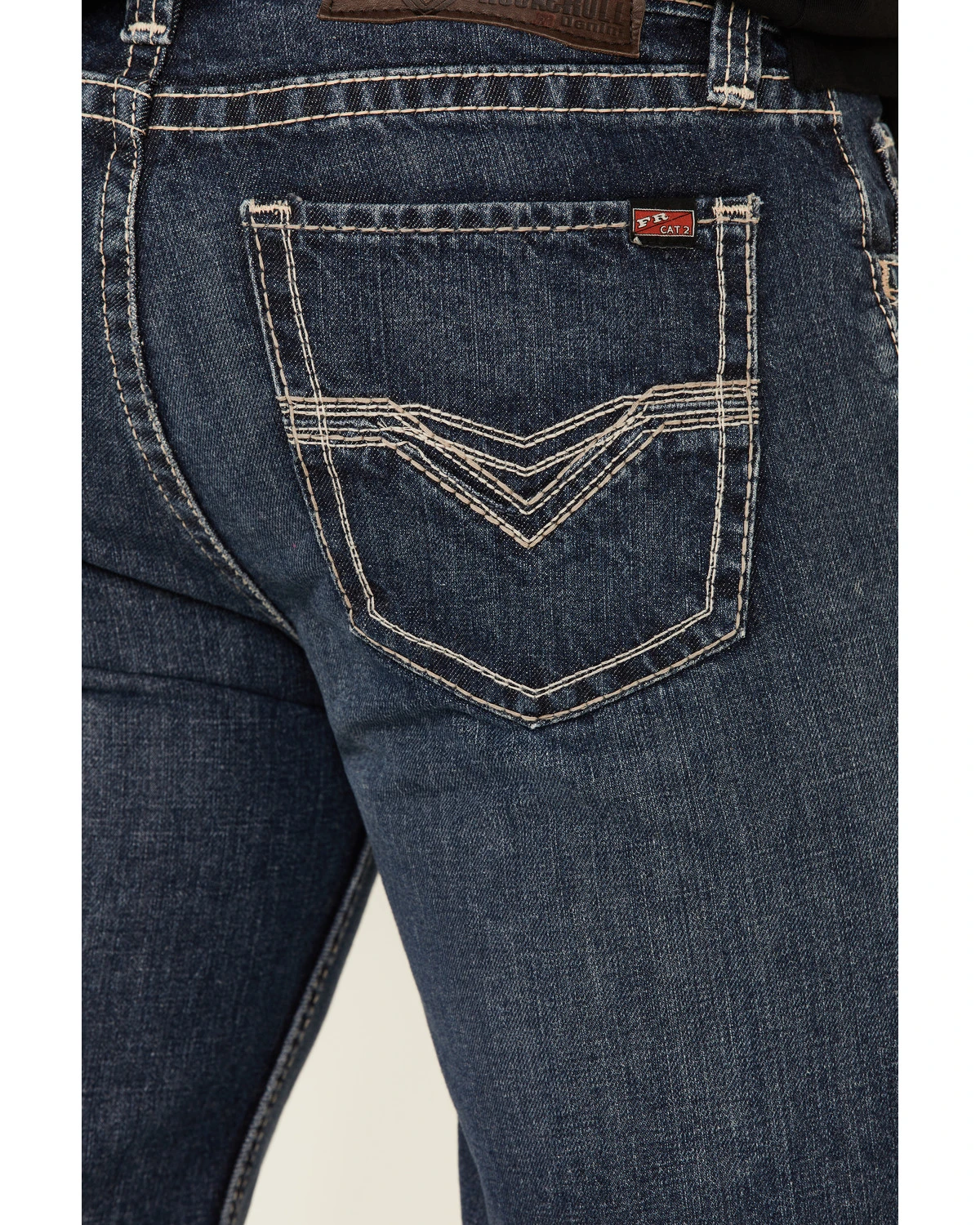 Rock & Roll Denim Men's FR Double Barrel Relaxed Straight Work Jeans 3 Rock & Roll Denim Men's FR Double Barrel Relaxed Straight Work Jeans - Image 3