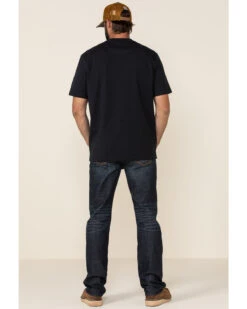 Moonshine Spirit Men's Eating Iron Dark Stretch Slim Straight Jeans 9 Moonshine Spirit Men's Eating Iron Dark Stretch Slim Straight Jeans -Fashion Clothing Store 2000325524 400 P5