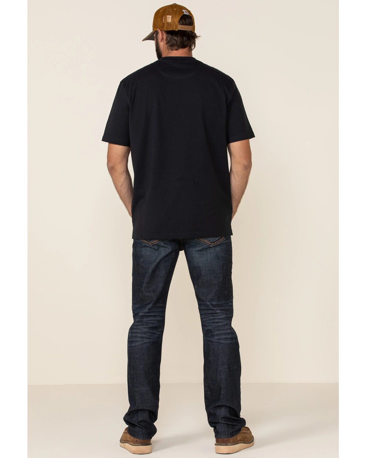 Moonshine Spirit Men's Eating Iron Dark Stretch Slim Straight Jeans 5 Moonshine Spirit Men's Eating Iron Dark Stretch Slim Straight Jeans - Image 5