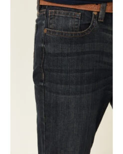 Cody James Men's Barn Sour Dark Wash Stretch Slim Straight Jeans -Fashion Clothing Store 2000325573 400 P5
