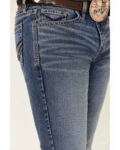 Cody James Men's Bronco Medium Wash Stackable Straight Stretch Jeans -Fashion Clothing Store 2000332558 400 P5