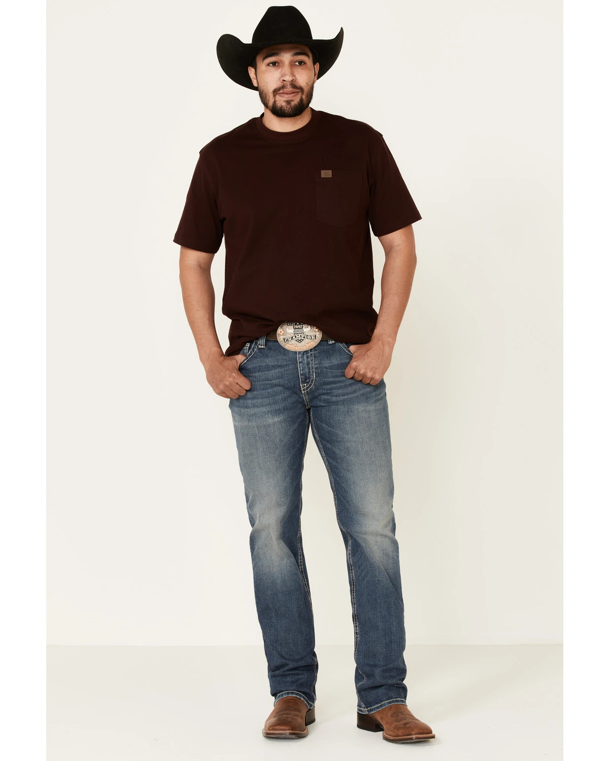 Rock & Roll Denim Men's Pistol Med Stretch Regular Straight Leg Jeans 3 Rock & Roll Denim Men's Pistol Med Stretch Regular Straight Leg Jeans - Image 3