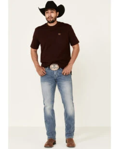 Rock & Roll Denim Men's Light Vintage Revolver Stretch Slim Straight Jeans -Fashion Clothing Store 2000333354 400 P3