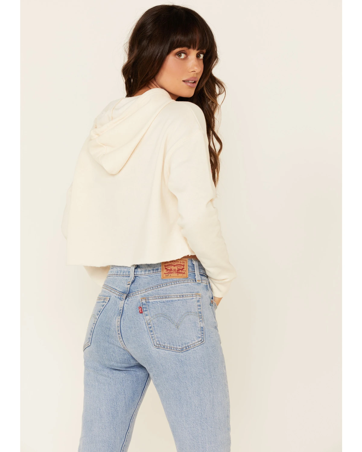 Country Deep Women's Mama Tried Graphic Cropped Hooded Sweatshirt 5 Country Deep Women's Mama Tried Graphic Cropped Hooded Sweatshirt - Image 5