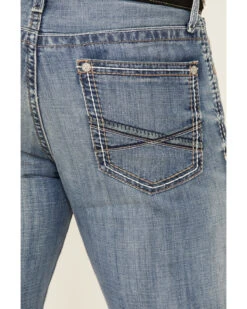 Cinch Men's Ian Medium Stonewash Performance Slim Bootcut Jeans -Fashion Clothing Store 2000334656 402 P4
