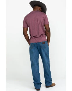 Wrangler 20X Men's Admiral Blue Relaxed Competition Bootcut Jeans - Long -Fashion Clothing Store 2000338084 400 P5