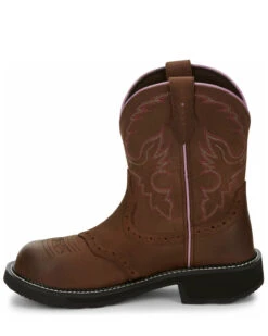 Justin Women's Wanette Western Work Boots - Steel Toe -Fashion Clothing Store 2000340878 230 P3