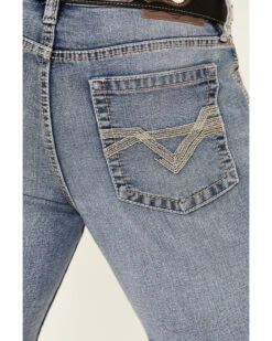 Cody James Men's Mustang Light Wash Stretch Slim Straight Jeans 7 Cody James Men's Mustang Light Wash Stretch Slim Straight Jeans -Fashion Clothing Store 2000341540 400 P4