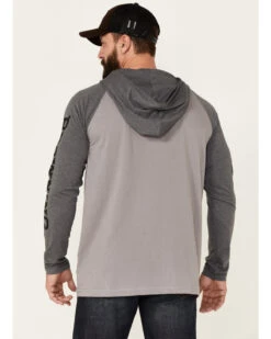 Browning Men's Gull Black Lucas 1/2 Zip Hooded Pullover -Fashion Clothing Store 2000344225 001 P4