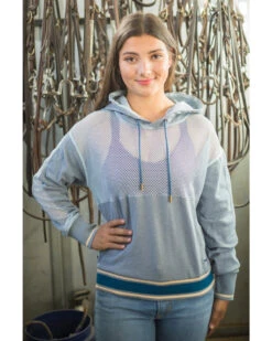 Kimes Ranch Women's Color-Block Somers Dream Embroidered Logo Hoodie