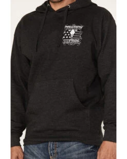 Cowboy Hardware Men's Gray To The Core Graphic Hooded Sweatshirt -Fashion Clothing Store 2000346628 020 P3