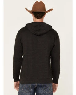 Cowboy Hardware Men's Gray Cowboy Breed Graphic Hooded Sweatshirt -Fashion Clothing Store 2000346639 020 P4