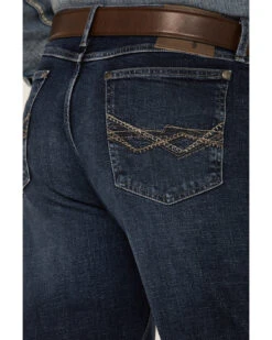 Wrangler 20X Men's Dusk Dark Wash Stretch Extreme Relaxed Straight Jeans -Fashion Clothing Store 2000346864 400 P4