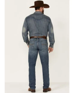 Wrangler 20X Men's No.44 Ember Dark Wash Stretch Slim Straight Jeans - Long -Fashion Clothing Store 2000347672 400 P3