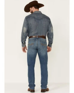 Wrangler 20X Men's No.44 Sierra Medium Wash Stretch Slim Straight Jeans - Long -Fashion Clothing Store 2000347675 400 P3