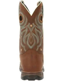 Durango Women's Maverick Waterproof Western Work Boots - Steel Toe -Fashion Clothing Store 2000350775 280 P5