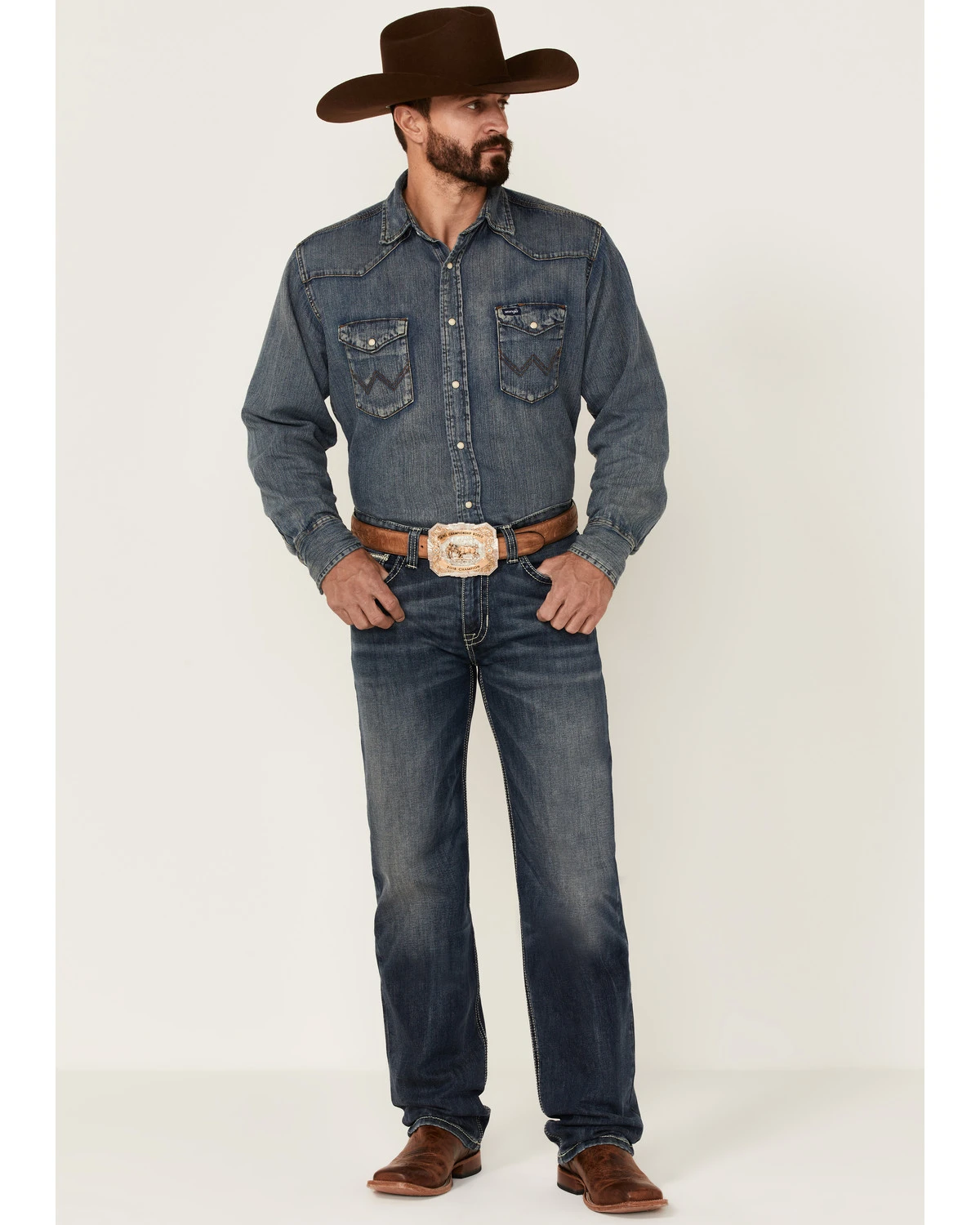 Rock & Roll Denim Men's Dark Wash Revolver Stretch Slim Straight Jeans 1 Rock & Roll Denim Men's Dark Wash Revolver Stretch Slim Straight Jeans